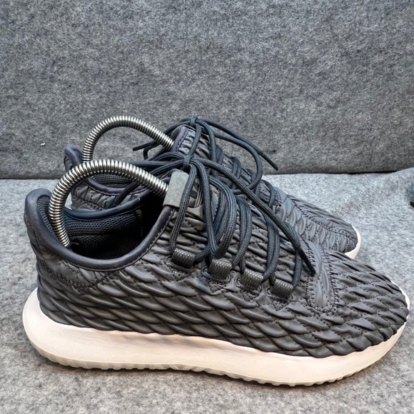 Adidas Tubular Shadow Women's Dark Grey Casual Sneakers Shoes Size 7.5 - Picture 3 of 8
